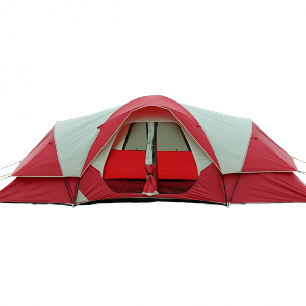 Camping Large Family Tent Customized Outdoor Waterproof Polyester 10 Person Luxury Glamping Dome Safari Rooftop Tent