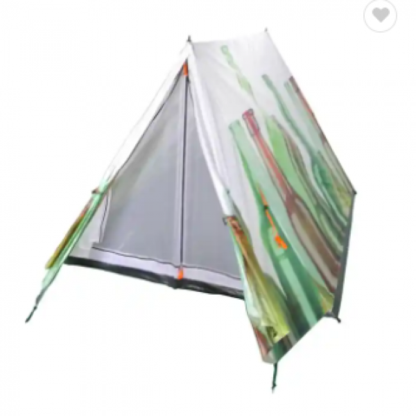 Customized Outdoor Camping Triangle Beach Tent Easy Set Up and Folding Camping Tent Waterproof Hiking Adult Beach Tent