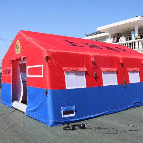 Inflatable tent