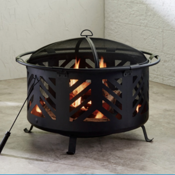 Deep Cauldron Fire Pit OFW319R