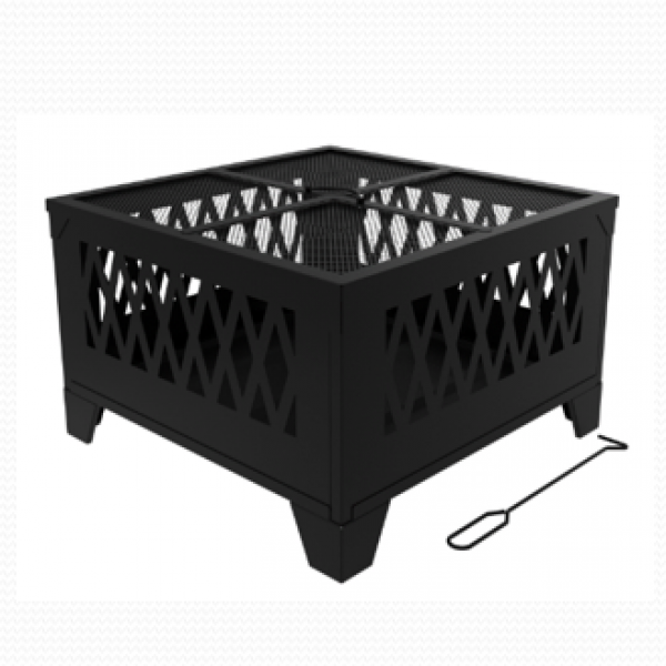 26 INCH  Wood Burning Fire Pit DHBFW2025
