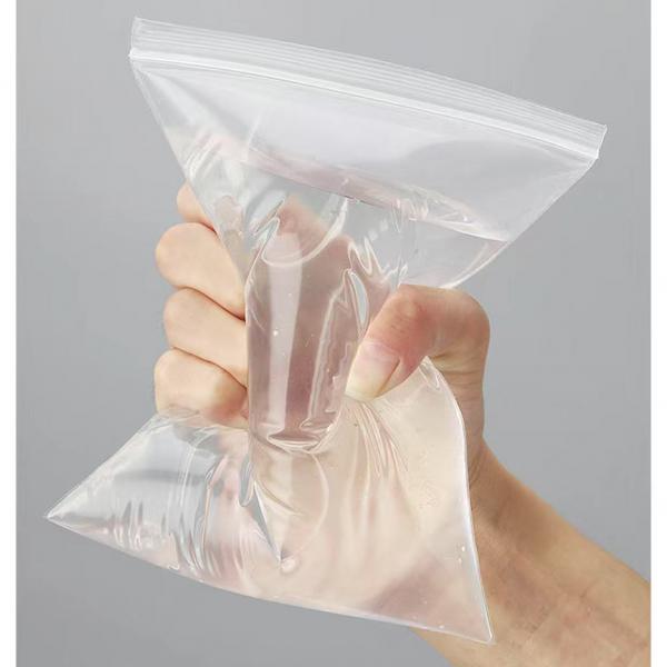 zipper sealed plastic bag
