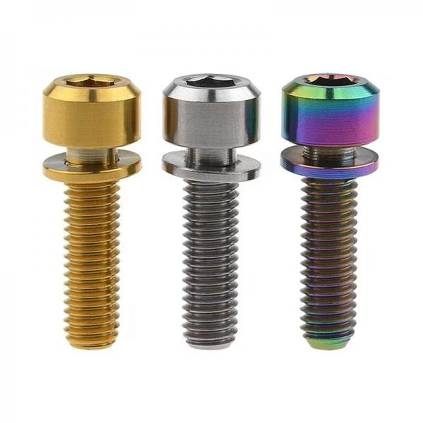Titanium alloy upright screw 