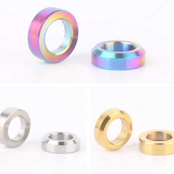 Titanium alloy relief washer TC4 bb5/bb7 brake clamp fixing screws m6 with screws with washers